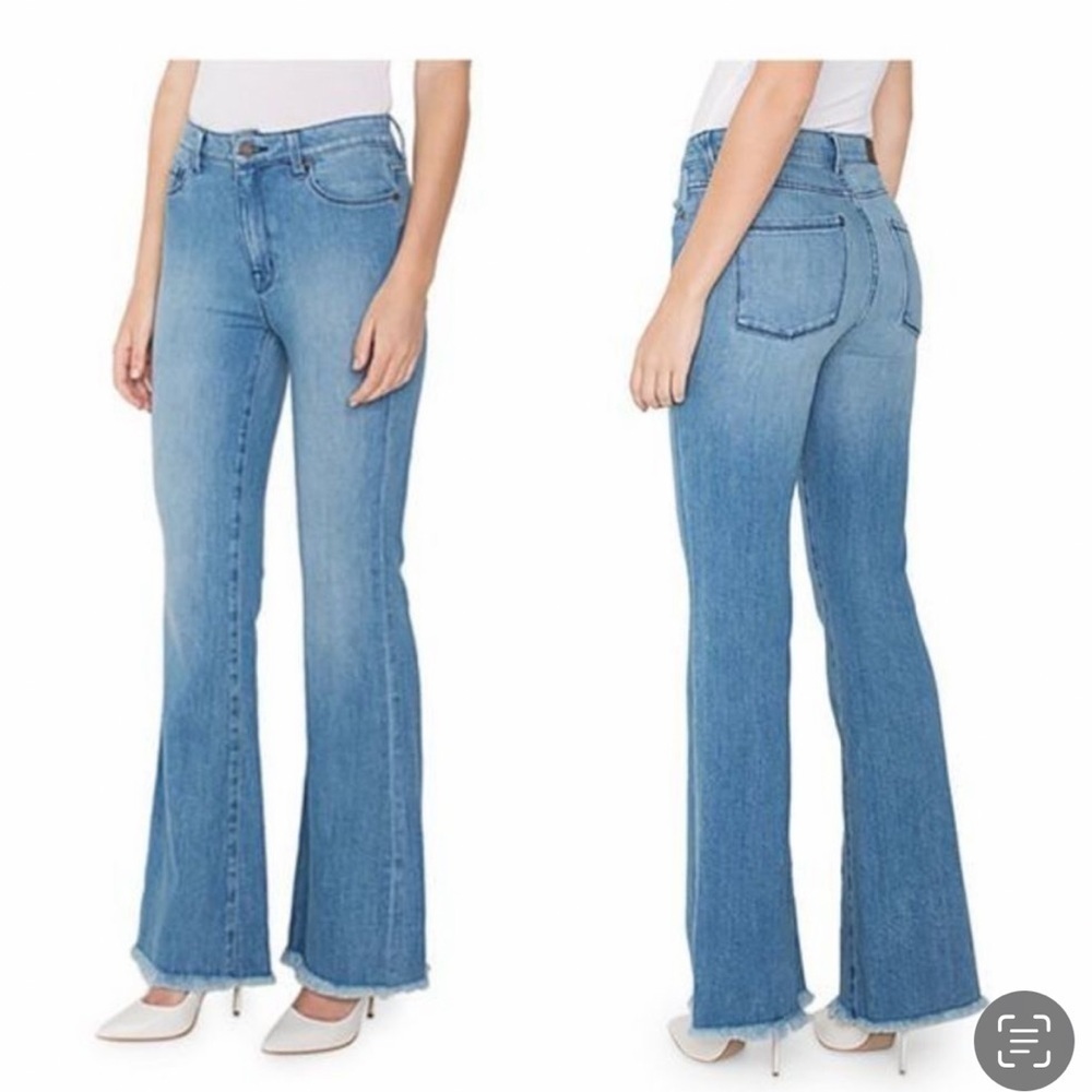 Parker Smith Bombshell Flare Mid Rise Jeans